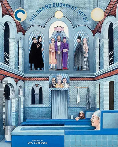 The Grand Budapest Hotel (BLU RAY, CRITERION COLLECTION)