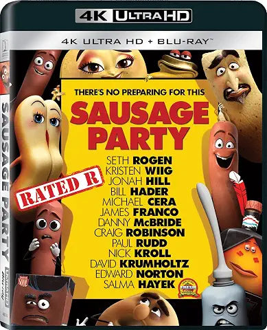 Sausage Party (4K UHD + BLU RAY)