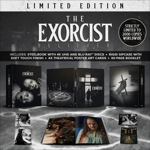 The Exorcist: Believer (4K UHD + BLU RAY, REGION B, LTD ED)